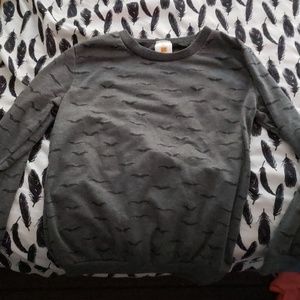 Mustache long sleeve; girls